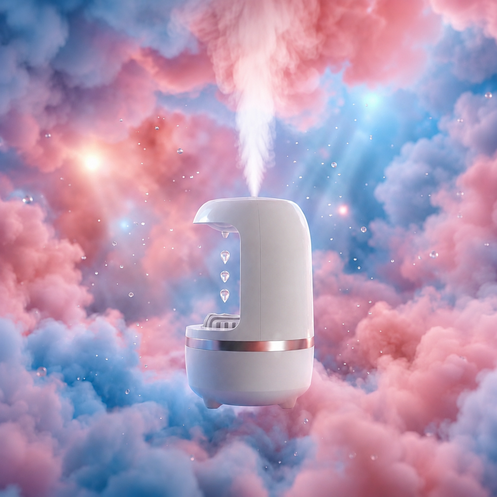 Brezaire Anti-Gravity Water Drop Humidifier